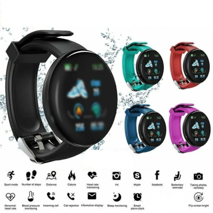 D18 Smart Watch - Your All-in-One Fitness Companion