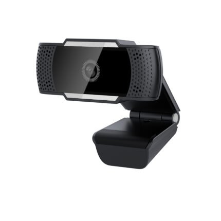 High-Definition Webcam with Autofocus and Built-in Microphone