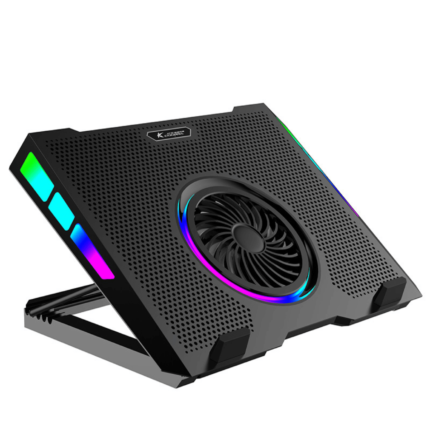 ICE COOREL A13 RGB Notebook Cooler with 5 Fans - Keep Your Laptop Cool and Stylish