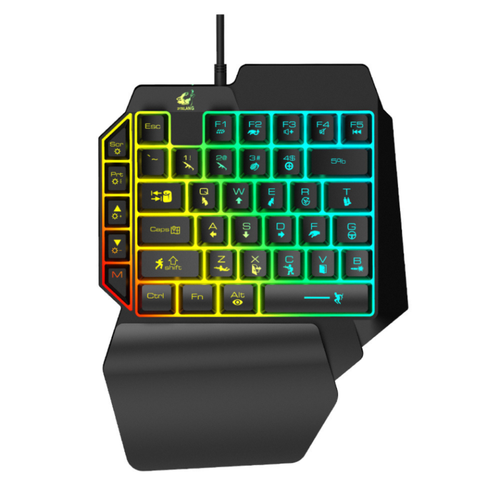 One-Handed Gaming Keyboard K15 Chicken Version (5)